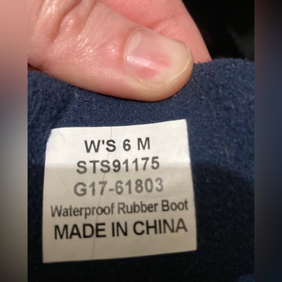 Sperry Duck Boots size 6 - Picture 4 of 4